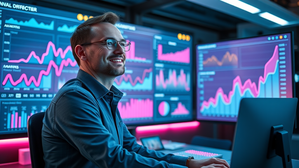 ecommerce analyst reviewing journey maps for sales growth