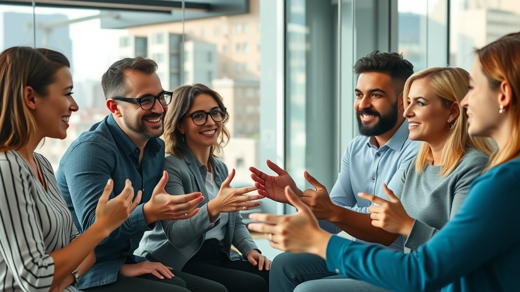 Team discussion about influencer partnerships and press release strategies