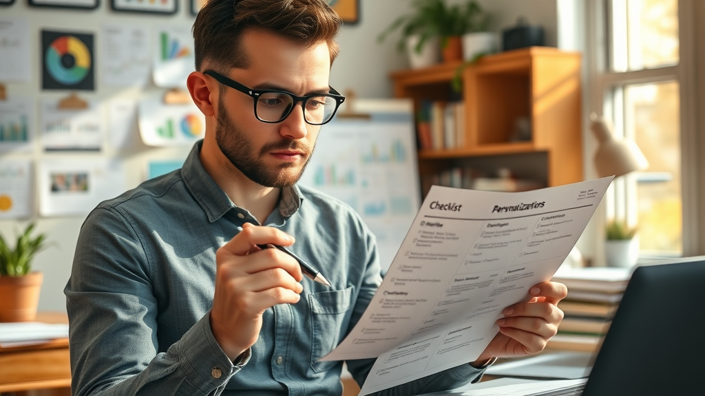 step-by-step content personalization strategy checklist marketer