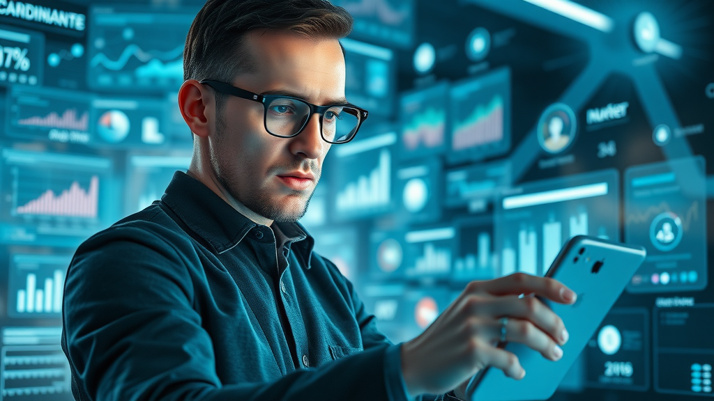 technology-driven marketer using AI tools for integrated personalized experience in marketing campaigns